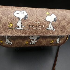 Coach X Peanuts Hailey Flap Bag